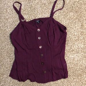 Adjustable strap top
